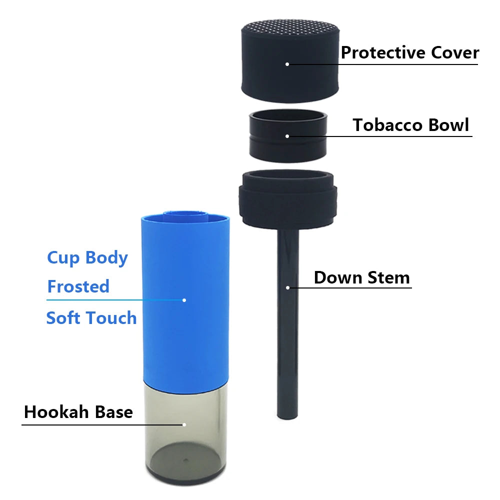 New Arabic Hookah Cup Portable Shisha Hookah Removable Fashionable Hookah Holder Portable Car Hookah Household Hookah in the Car